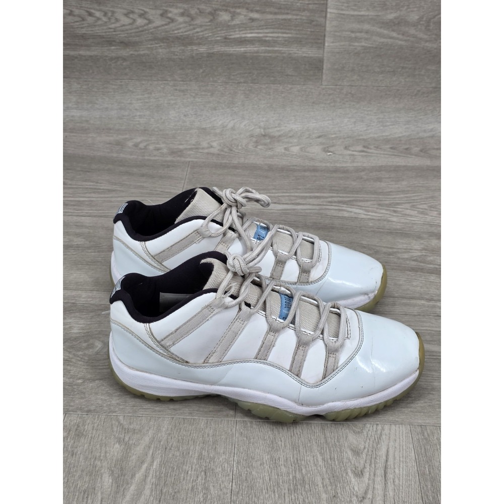 Nike Air Jordan 11 Low White Legend Blue Men's Size 12 Retro Sneakers AV2187-117